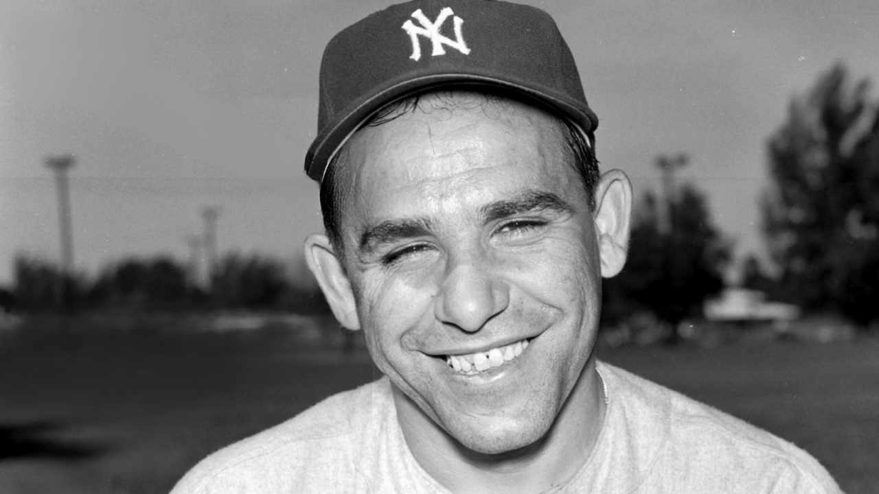 a baseball player smiling